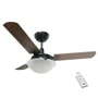 Ventilador Unions Preto 220v 3 Pás Verniz E Controle