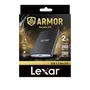 Hd SSD Portátil Lexar Armor De 2 Tb - Preto- 2000 Mb/s