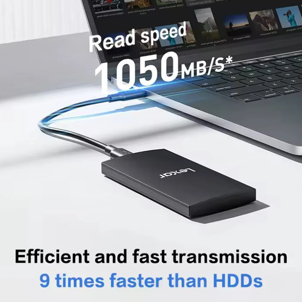 Hd SSD Portátil Lexar Armor De 2 Tb - Preto- 2000 Mb/s Hd SSD Portátil Lexar Armor De 2 Tb - Preto- 2000 Mb/s