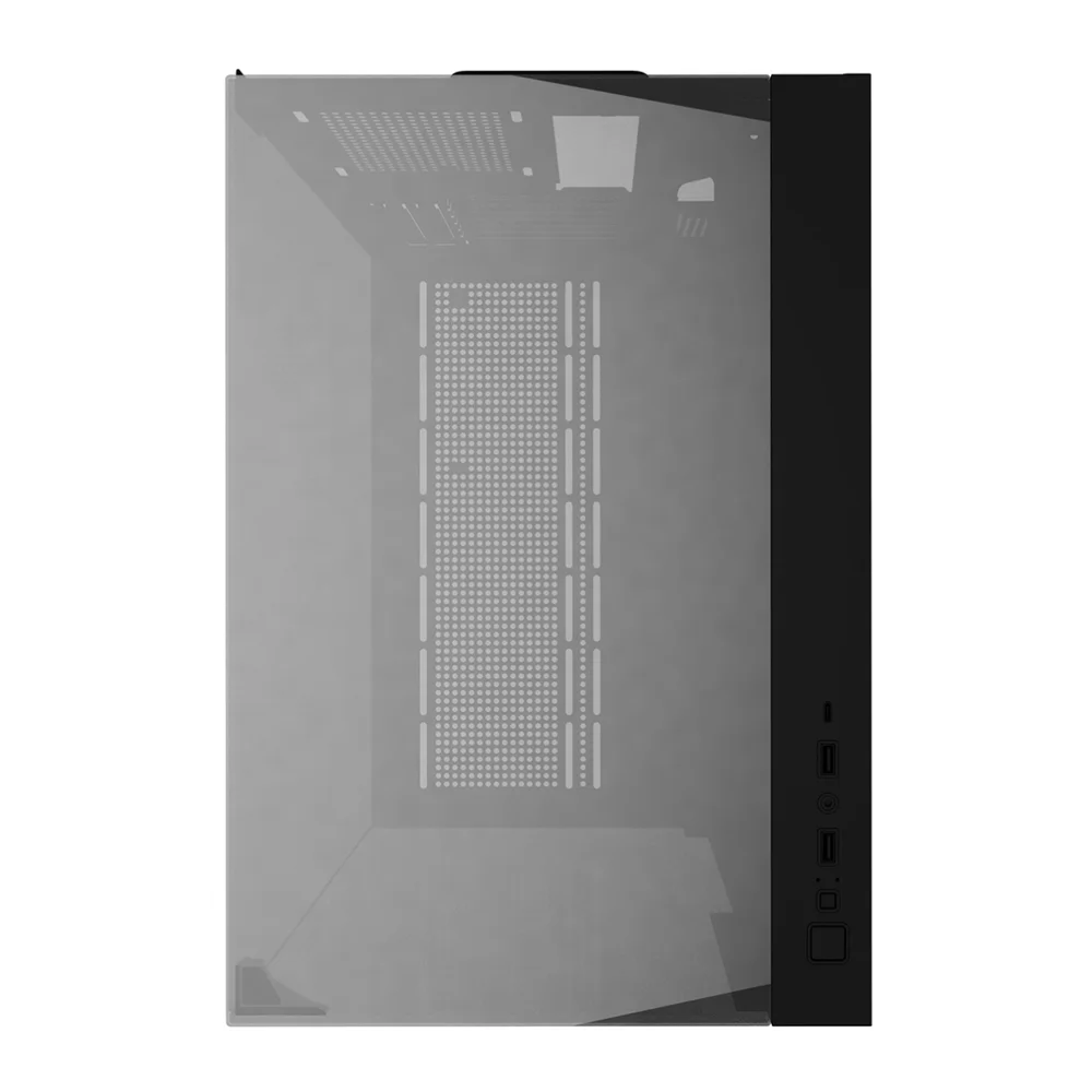 Gabinete Gamer Bluecase Bg059 Grand Vegas Sem Fans, Preto Gabinete Gamer Bluecase Bg059 Grand Vegas Sem Fans, Preto
