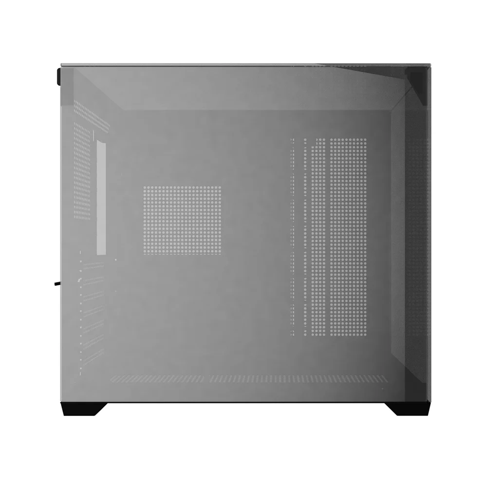 Gabinete Gamer Bluecase Bg059 Grand Vegas Sem Fans, Preto Gabinete Gamer Bluecase Bg059 Grand Vegas Sem Fans, Preto
