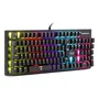 Teclado Mecânico Gamer Switch Blue Com Iluminação LED RGB Padrão ABNT2 Com Fio Knup KP-TE114