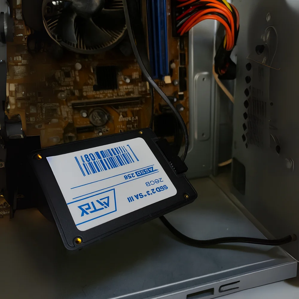 SSD Sata Iii 2.5" 256gb Leitura de até 550 MB/s, Gravação de até 450 MB/s Aitek - Asd-256