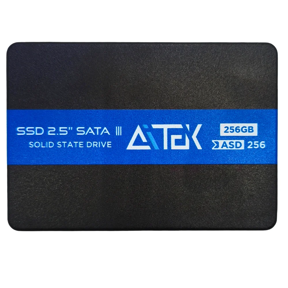SSD Sata Iii 2.5" 256gb Leitura de até 550 MB/s, Gravação de até 450 MB/s Aitek - Asd-256