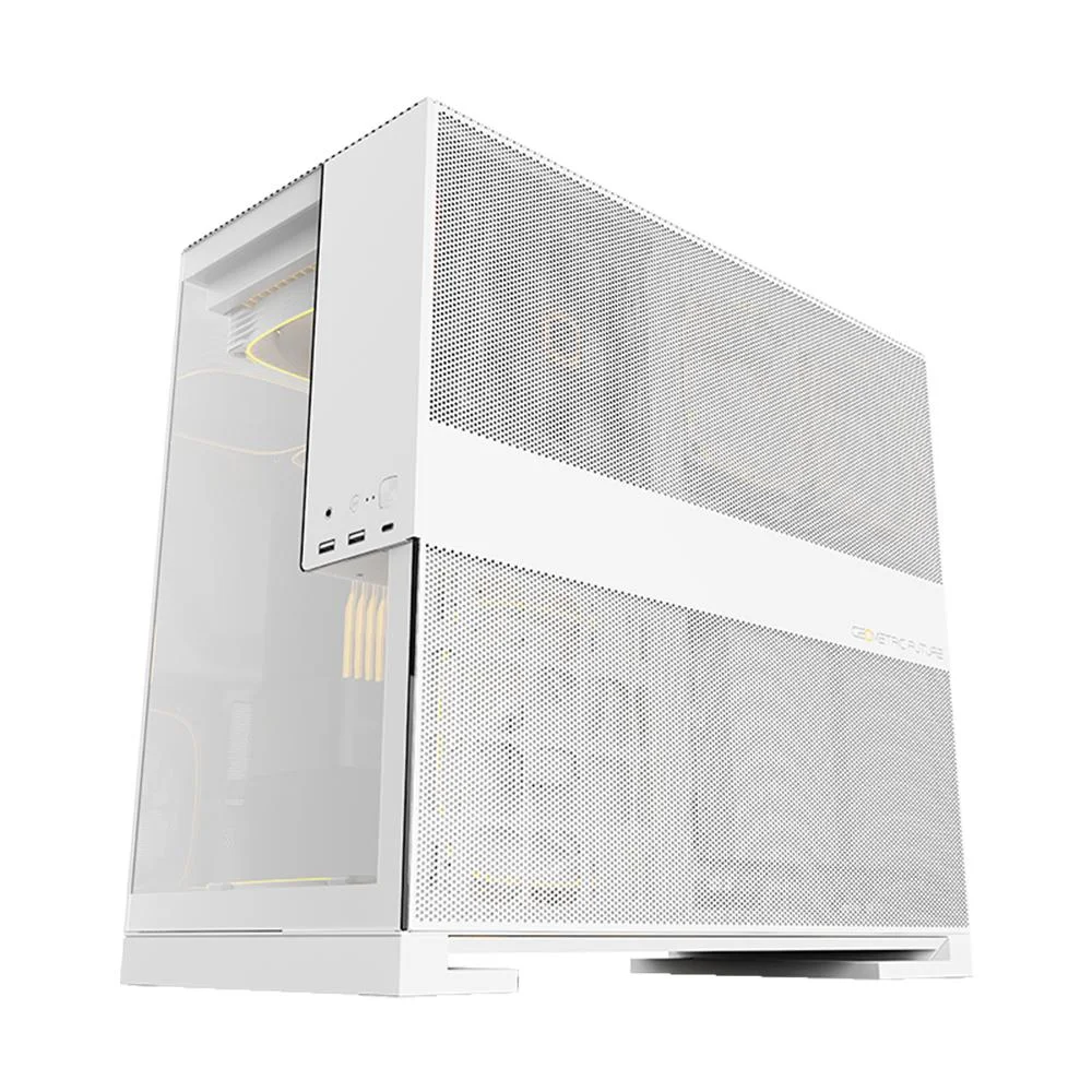 Gabinete Gamer Geometric Future Model 5 Sem Fans Branco