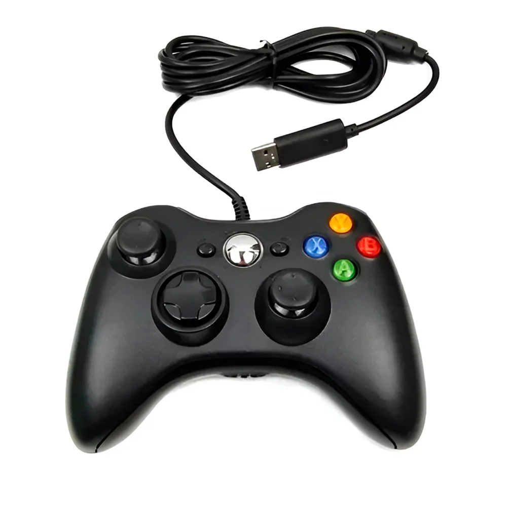 Controle Joystick Usb Compatível Com XBOX360 Computador Notebook Games Controle Joystick Usb Compatível Com XBOX360 Computador Notebook Games
