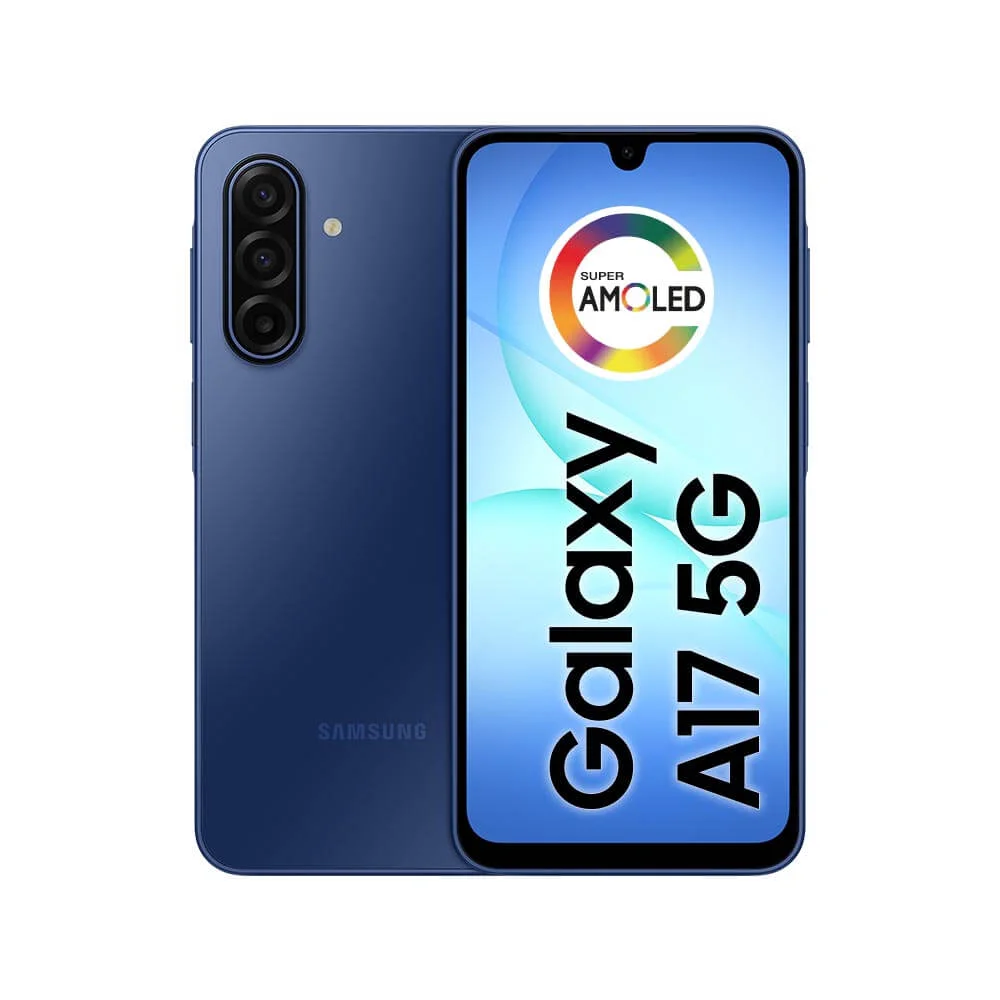 Smartphone Samsung Galaxy A17 5g Com Ia, 128GB, 4GB RAM, Câm De 50mp, Tela De 6.7”, Nfc, Ip54, Azul