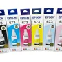 Kit De 6 Tintas Para Impressoras T673 L800/l805/l T673 810/l1800