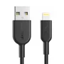 Cabo Lightning Preto Usb A Econômico Confiável Com Garantia Inclusa