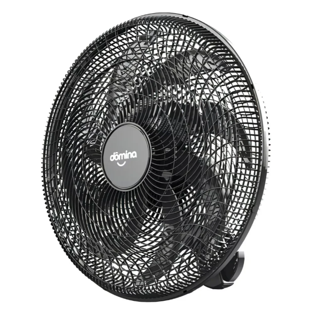 Ventilador Domina Eco Oscilante Parede 60 Cm Bivolt Preto