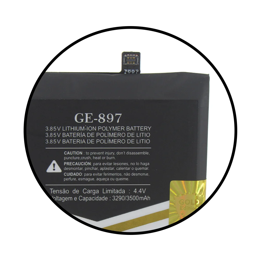 Bateria Gold Ge-897 Compatível Com Moto One Vision / Action