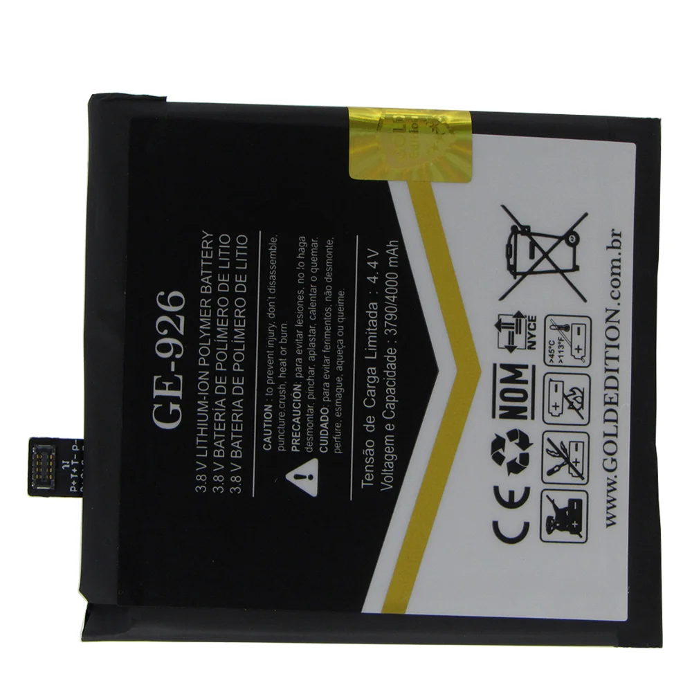 Bateria Ge-926 Compatível Com Moto One Hyper Kg50