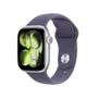 Apple Watch Series 11 Gps - Caixa Prateada De Alumínio – 42 Mm - Pulseira Esportiva Roxo-névoa – P/m