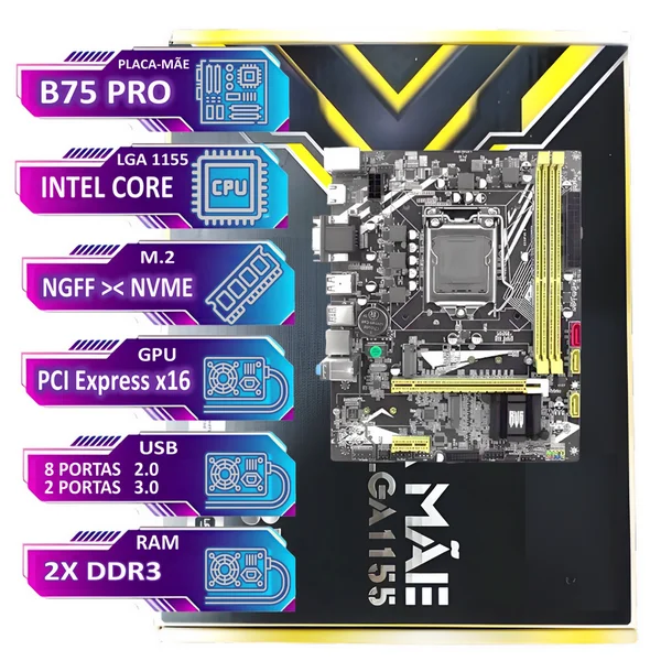 PC Cpu Gamer Completo Intel Vídeo Nvidea SSD 16gb Ram Com Placa De Video em Campinas - foto 3