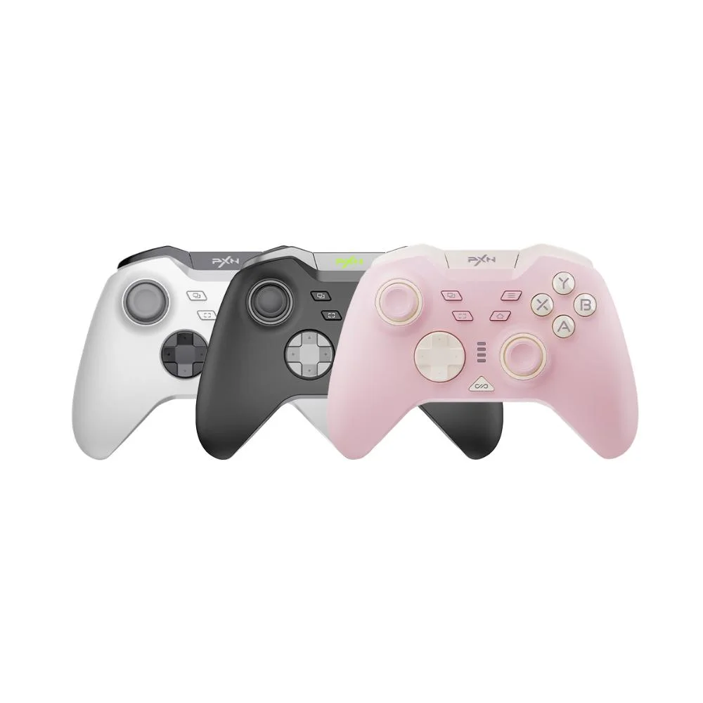 Controle Pxn P5 Wireless, Joystick PC Gamer, Sensor Efeito Hall, Usb, Bluetooth, Bateria Longa Duração - Preto Controle Pxn P5 Wireless, Joystick PC Gamer, Sensor Efeito Hall, Usb, Bluetooth, Bateria Longa Duração - Preto