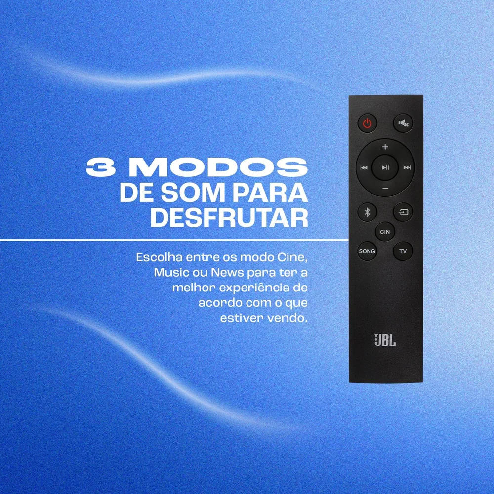 Soundbar Jbl Cinema Sb580 3.1 Bluetooth HDMI Usb - preto