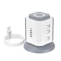 Torre De Tomadas Branca 9 Tomadas + 4 Usb + 1 Type-c Cabo Proteção Contra Sobrecarga 2 Metros