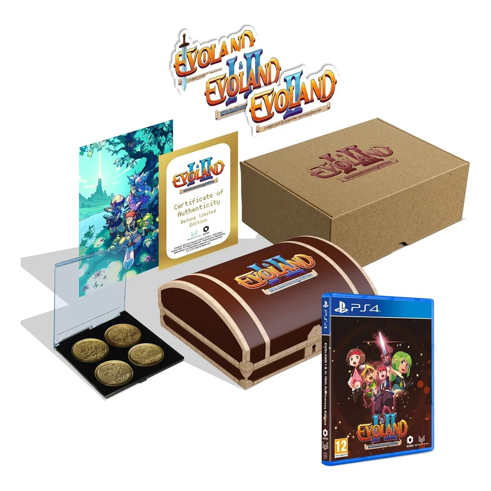 Jogo Evoland 1 & 2 10th Anniversary Edition Ps4 Europeu