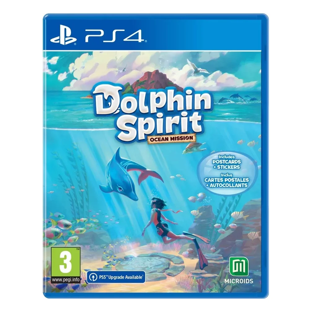 Jogo Dolphin Spirit Ocean Mission Ps4 Europeu Jogo Dolphin Spirit Ocean Mission Ps4 Europeu