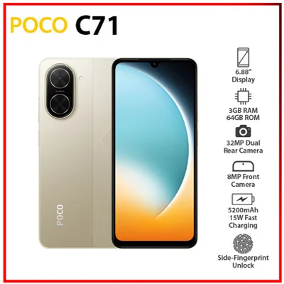Smartphone-Xiaomi-Poco-C71-