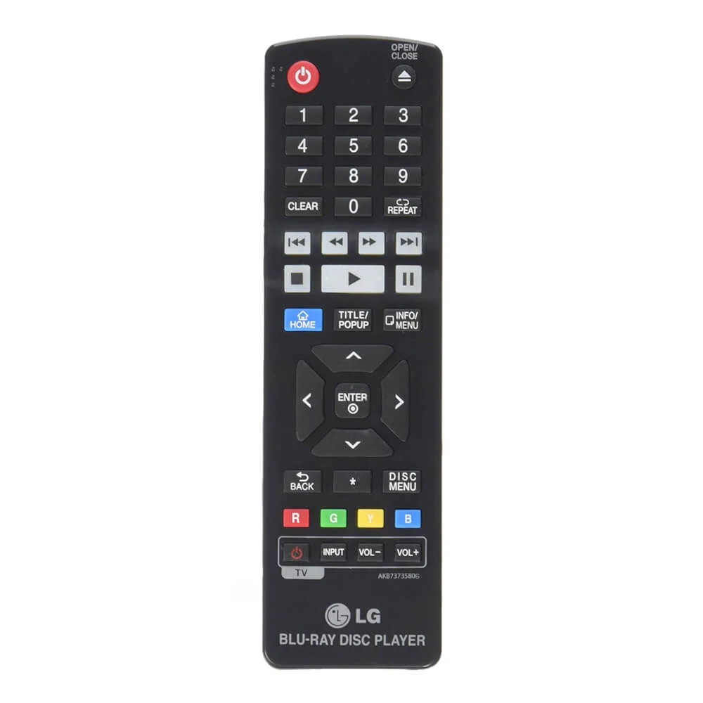 C. Remoto Lg Akb73735806 Blu-ray Bp440 Bp450 Bp630