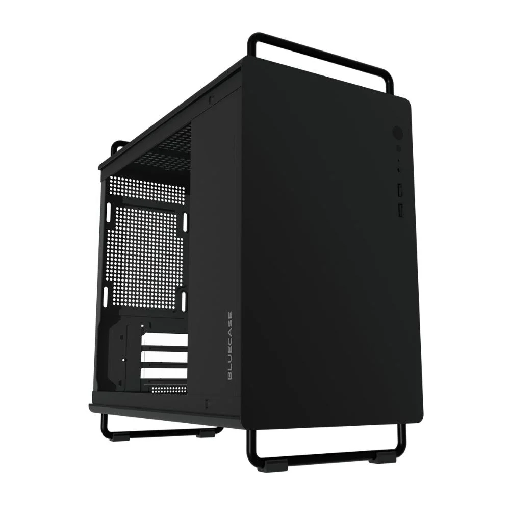Gabinete Gamer Bluecase Bg-056b Tiny - Micro Atx - Design Compacto - Com Alça - Preto Gabinete Gamer Bluecase Bg-056b Tiny - Micro Atx - Design Compacto - Com Alça - Preto