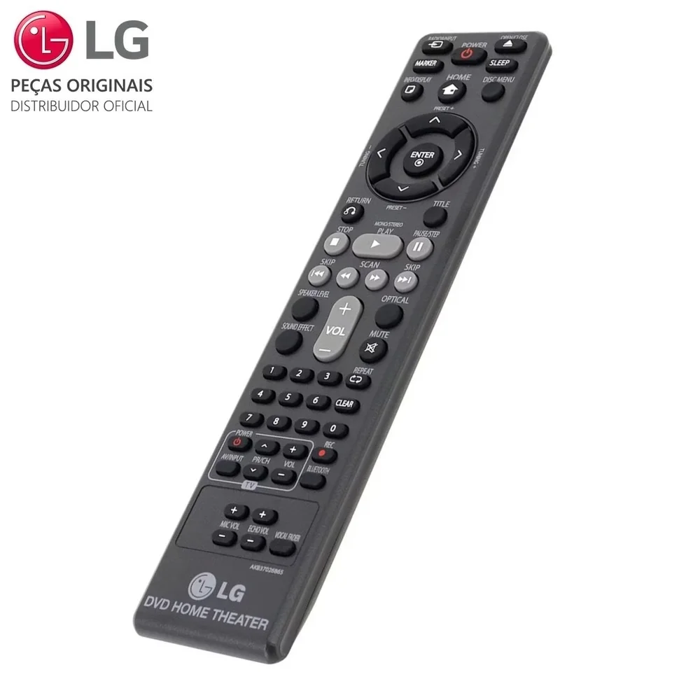 Controle Remoto Para Home Theater Lg - Akb37026865