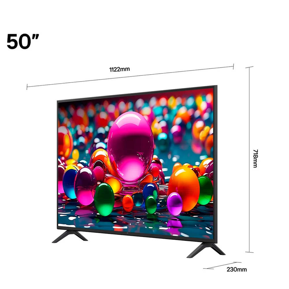 Smart Tv Lg 50'' 4k Webos 25 Ai Controle Smart Magic 50au801