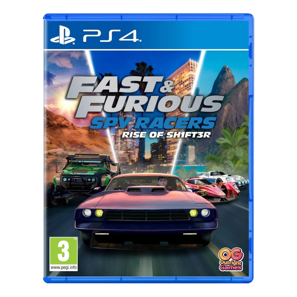 Jogo Fast And Furious: Spy Racers Rise Of Sh1ft3r (eur) Ps4