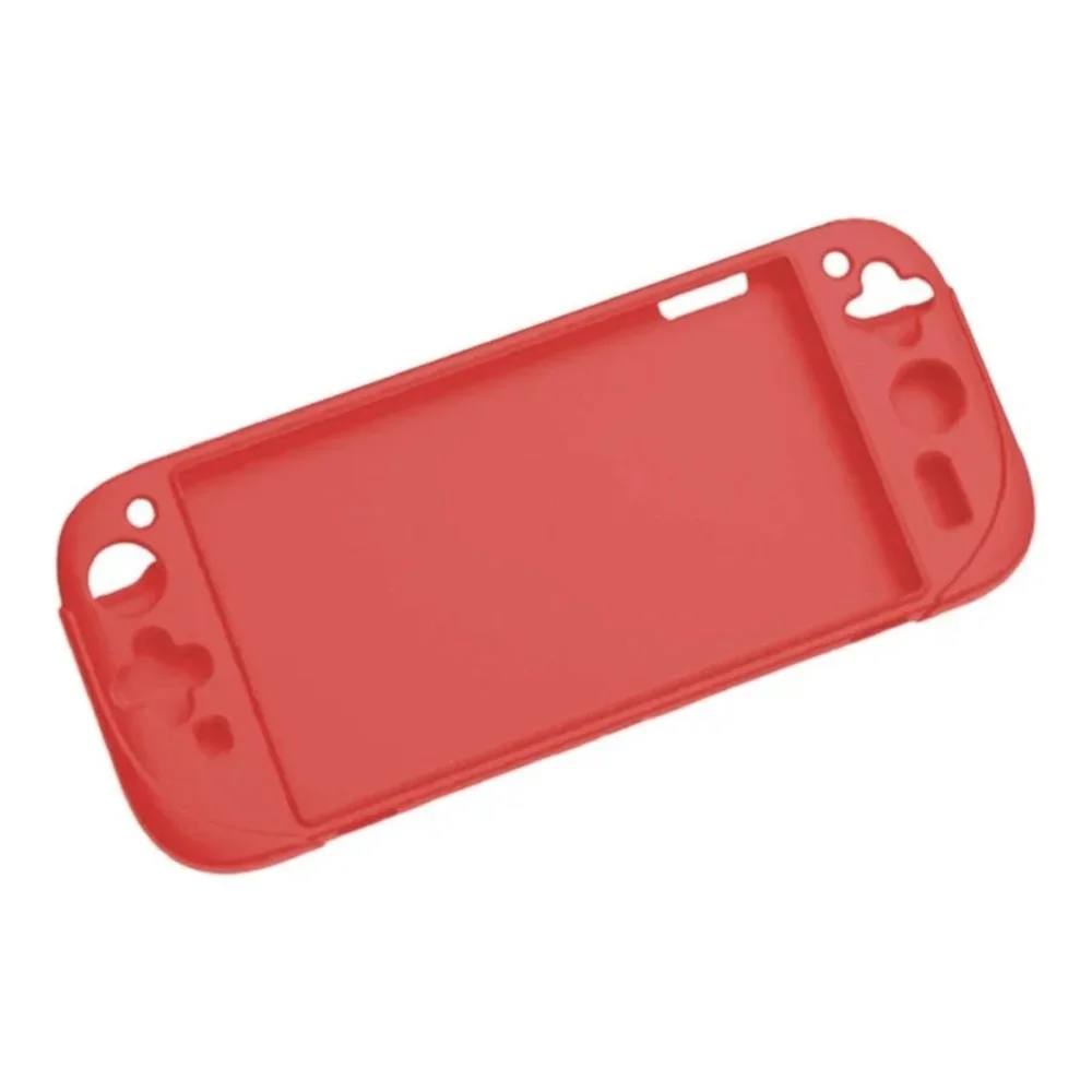 Capa De Silicone Antiderrapante Case Protetora Anti Poeira Para Nintendo Switch 2 (vermelho)