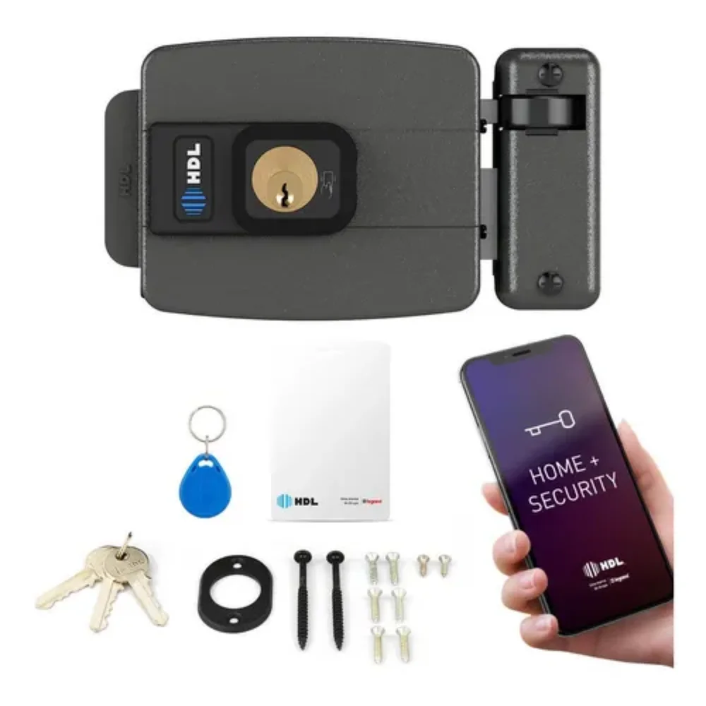 Fechadura Hdl C 90 Rfid Tag Cinza Abre Para Dentro Fechadura Hdl C 90 Rfid Tag Cinza Abre Para Dentro