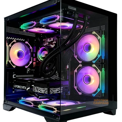 Ryzen 7 5700X RTX 5060 Ti ゲーミングPC PC-Gamer-Full-Black-Ryzen-7-