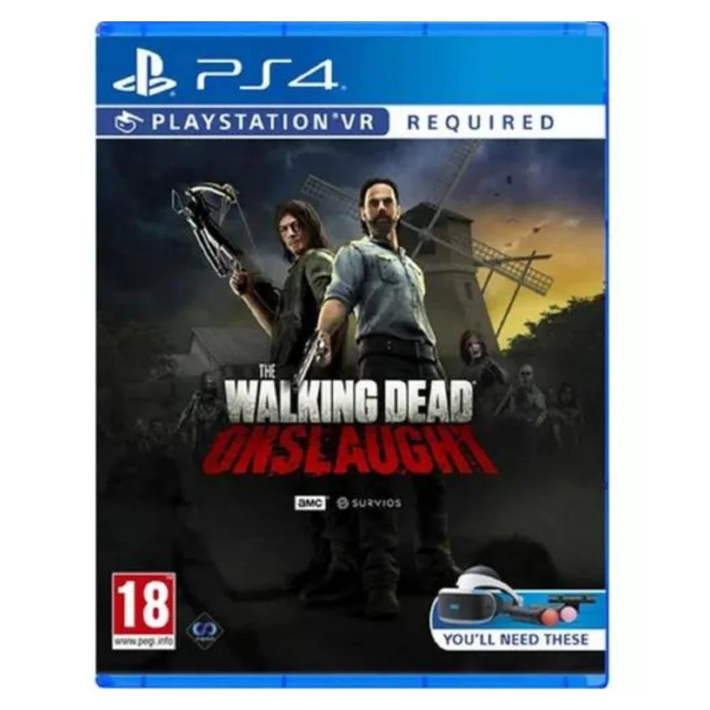 Jogo The Walking Dead Onslaught Ps4 Europeu