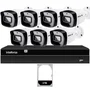Kit Cftv 7 Câmeras Ip Intelbras Nvd 1408p Hd 1TB