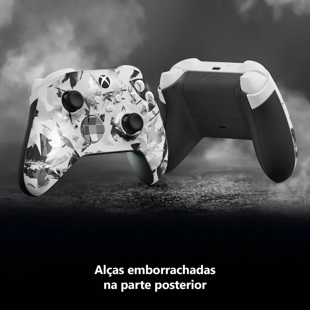 Controle Sem Fio XBOX Storm Breaker Edição Especial Branco Controle Sem Fio XBOX Storm Breaker Edição Especial Branco