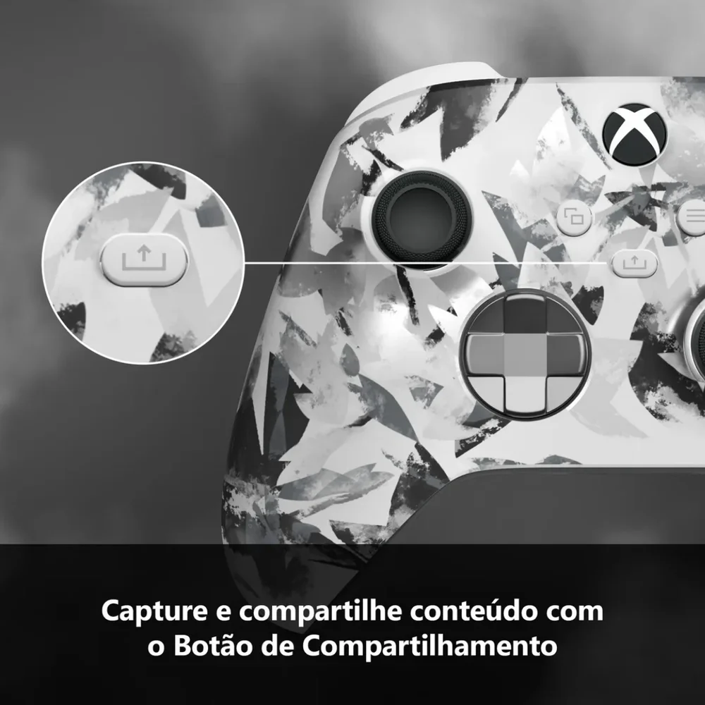 Controle Sem Fio XBOX Storm Breaker Edição Especial Branco Controle Sem Fio XBOX Storm Breaker Edição Especial Branco