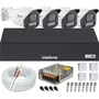 Kit 4 Câmeras 1080p Full Color C/áudio Dvr Intelbras 4ch S/hd