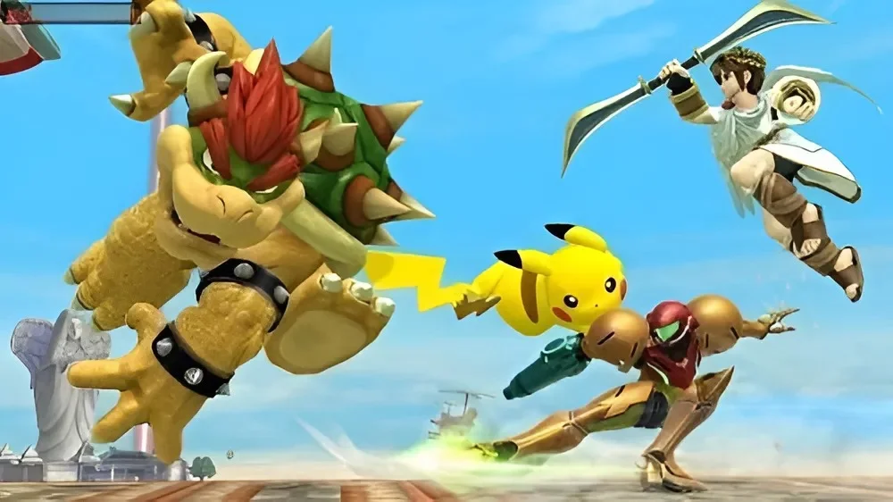 Jogo Super Smash Bross For Wii