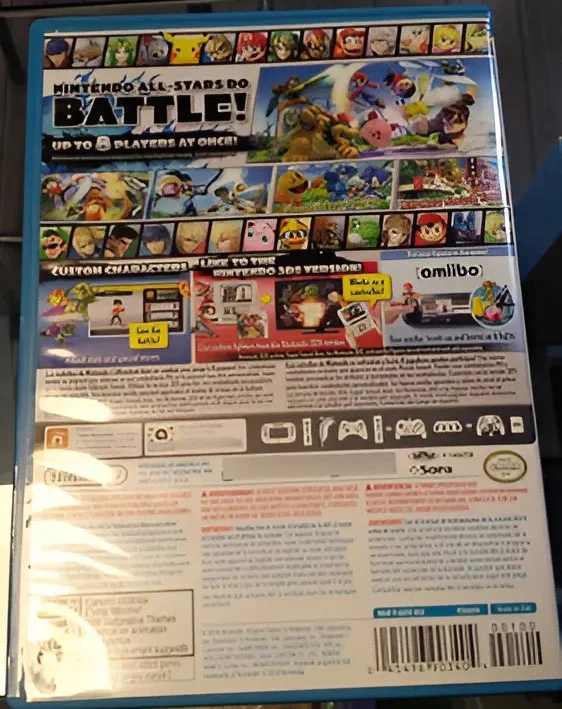 Jogo Super Smash Bross For Wii