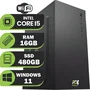 Computador Rápido PC Cpu Intel i5 16gb Ram SSD 480GB Win 11