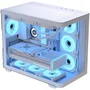 Gabinete Gamer Aerocool Atx P500c Branco Lateral Vidro