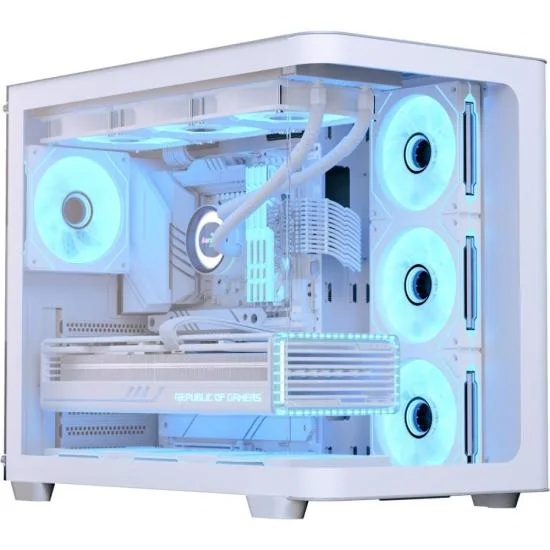 Gabinete Gamer Aerocool Atx P500c Branco Lateral Vidro Gabinete Gamer Aerocool Atx P500c Branco Lateral Vidro