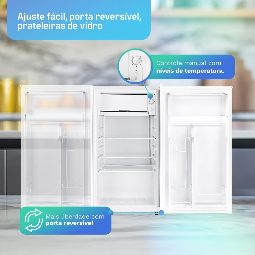 Frigobar Hq 93 Litros Branco Bc-93