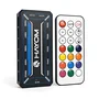 Controladora Para Até 10 Fans RGB 6 Pinos Molex Hayom - Hym-10