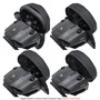 Kit Capas Protetoras Qualicapas Compatíveis com Volante, Base, Pedal + Capa P/ Câmbio G25 G27 Racing Shifter Logitech