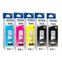 Kit 5 Refil De Tinta  544 C/  2 Black  + Cyan  + Yellow  + Mag.