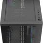 Gabinete Gamer Gamdias Aura Gc10m ARGB V2 Preto Com 3 Fans