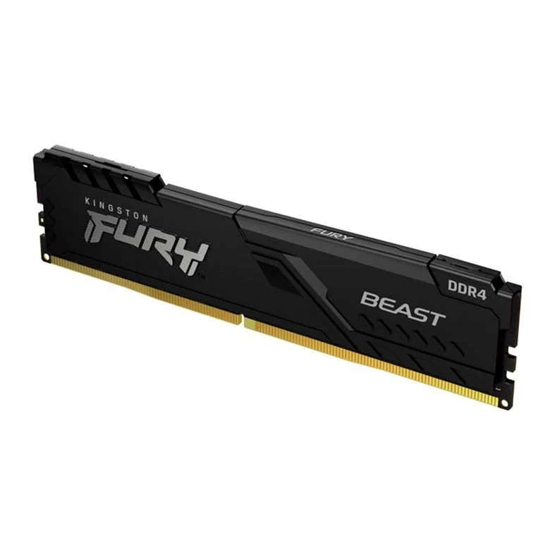 Memoria 8GB Ddr4 3200mhz Cl16 Kingston Fury Beast Black - Desktop - Kf432c16bb/8wp Memoria 8GB Ddr4 3200mhz Cl16 Kingston Fury Beast Black - Desktop - Kf432c16bb/8wp