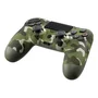 Controle Sem Fio Compatível Com Play4 Ps4 Playstation 4 / Slim / Pro / PC E Smart Tvs Samsung Cor Verde Camuflado