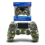 Controle Sem Fio Compatível Com Play4 Ps4 Playstation 4 / Slim / Pro / PC E Smart Tvs Samsung Cor Verde Camuflado